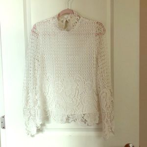 ASOS cutwork lace top